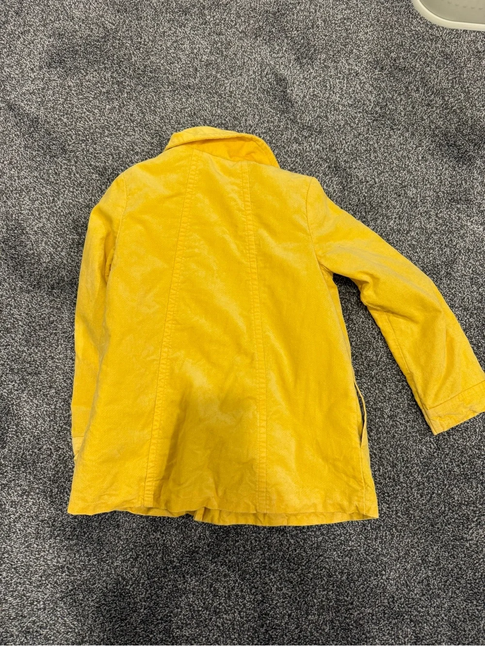 Gymboree Kids Gem Button Peacoat in Sunny Yellow
